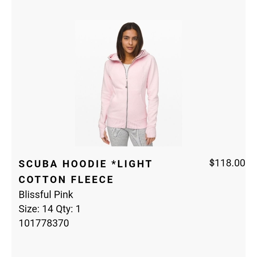 Lululemon Scuba Hoodie